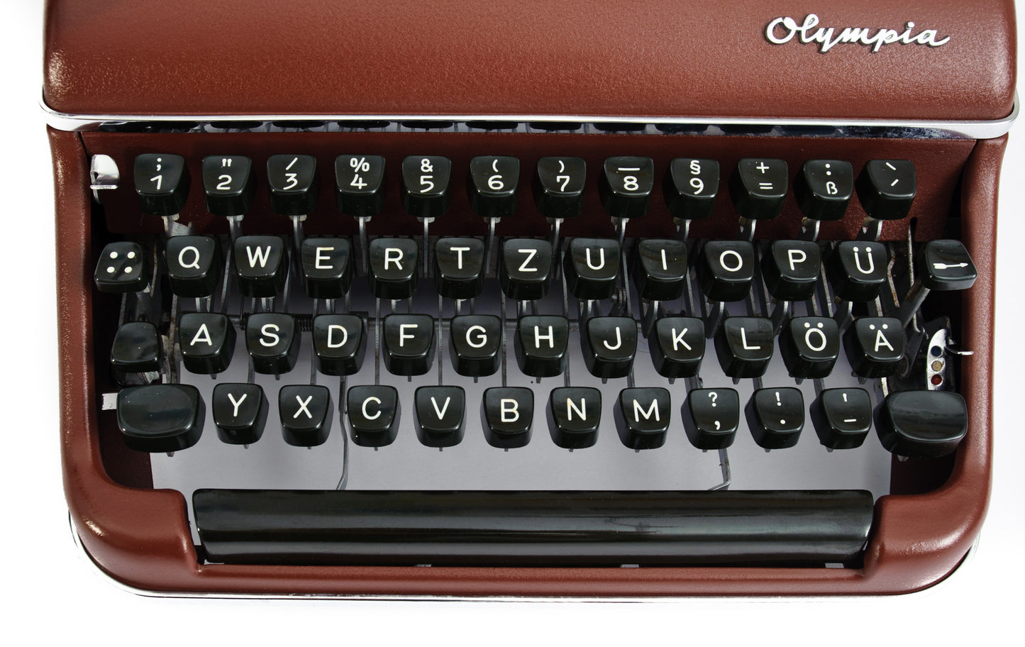 Brown Typewriter Olympia SM2