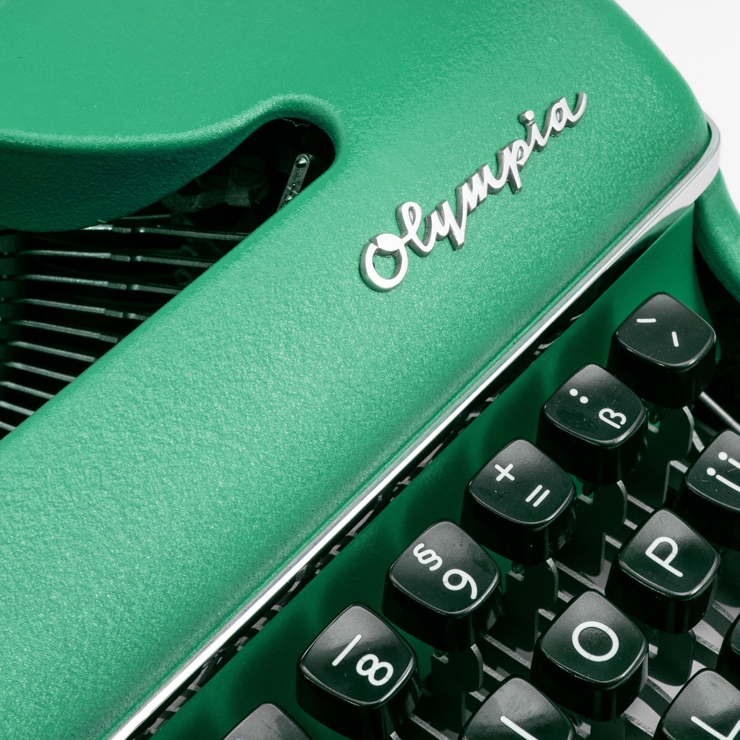 Olympia Schreibmaschine Grün