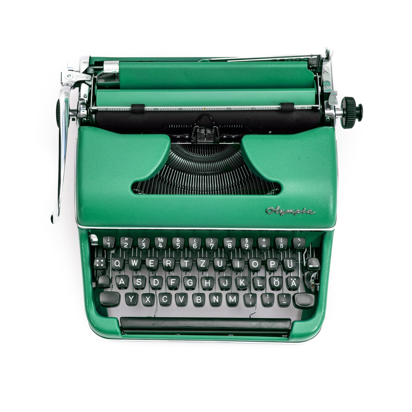 Olympia Schreibmaschine Grün