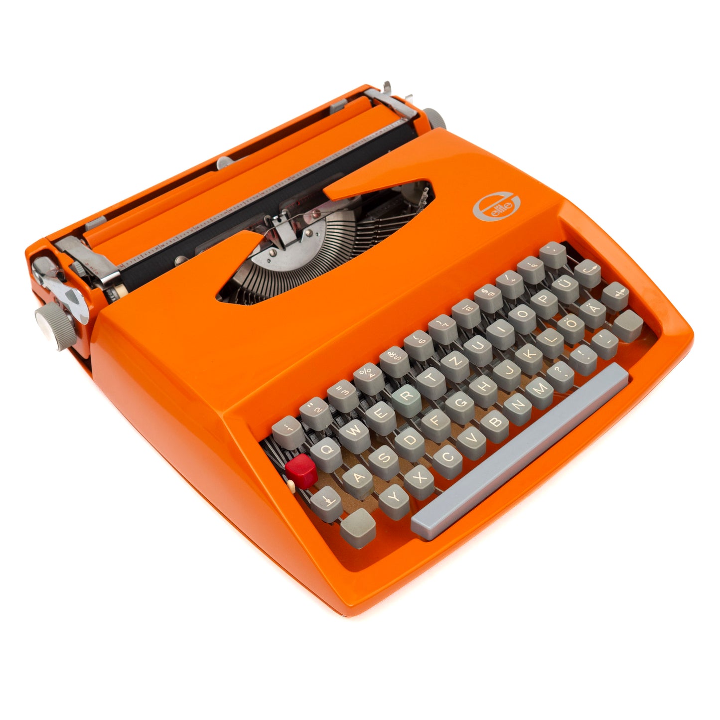 70er Jahre Schreibmaschine mit Koffer