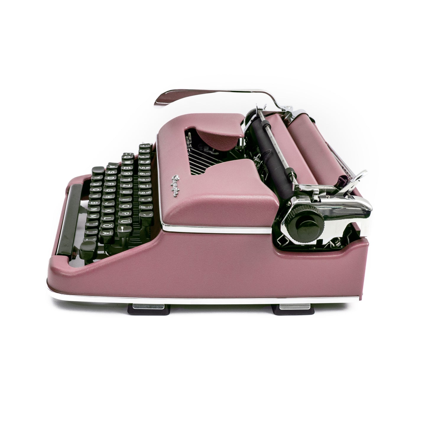 Olympia Schreibmaschine Rosa