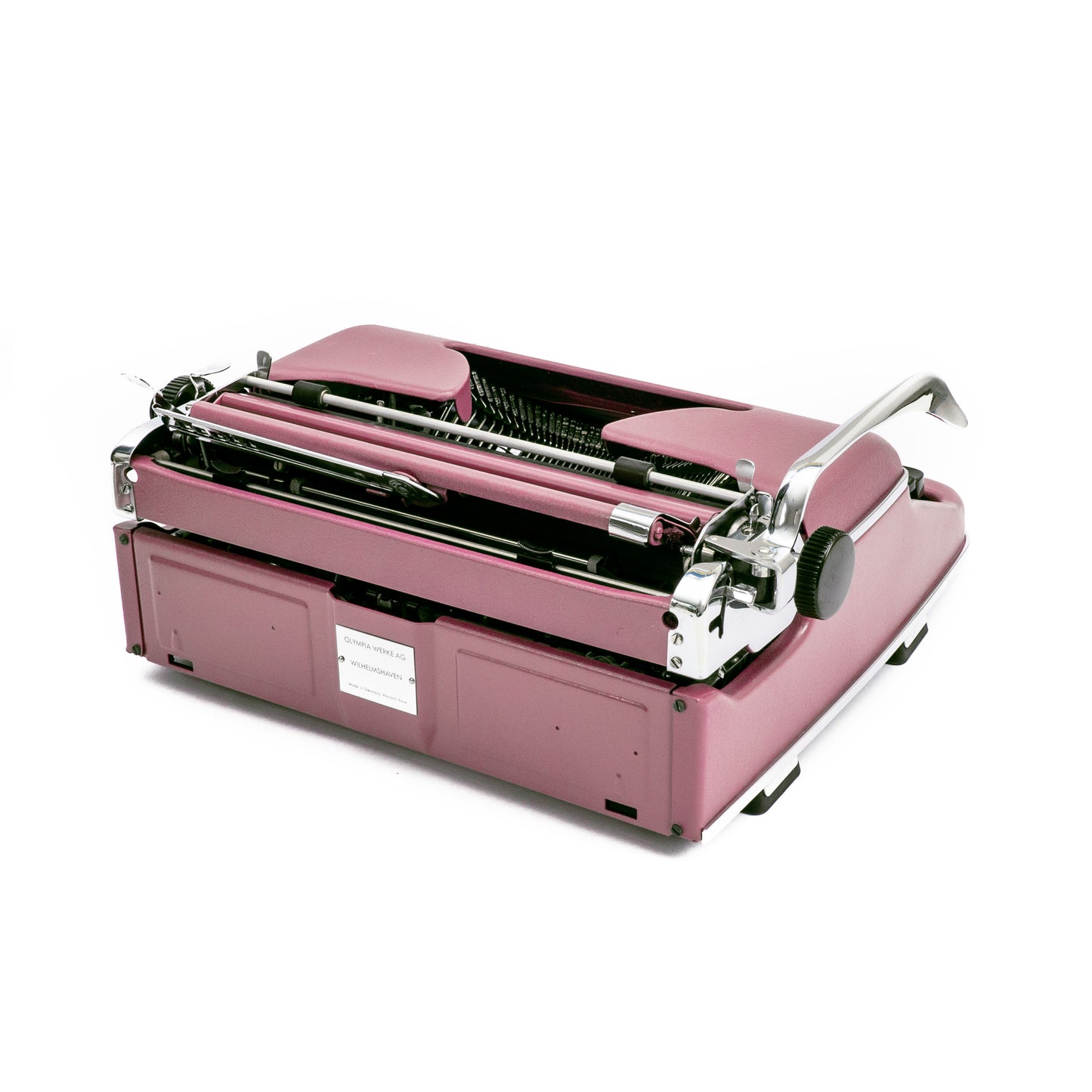 Olympia Schreibmaschine Rosa