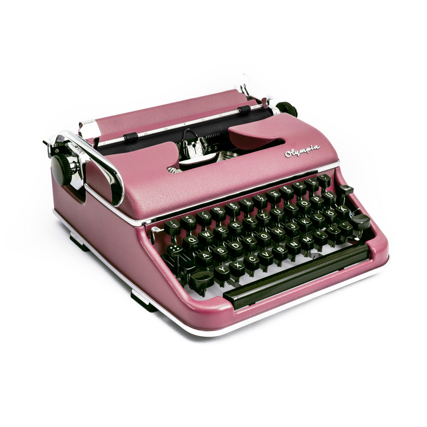 Vintage Typewriter Olympia SM2, Dusky Rose