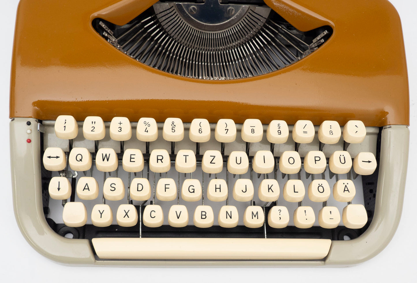 Portable Typewriter with Case, Madame