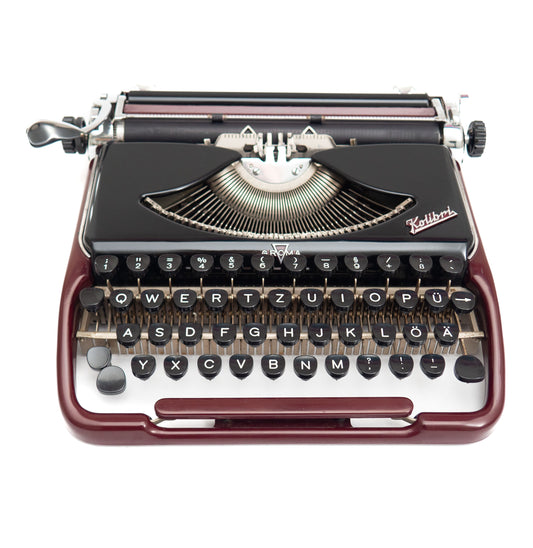 Groma Kolibri Schreibmaschine mit Koffer
