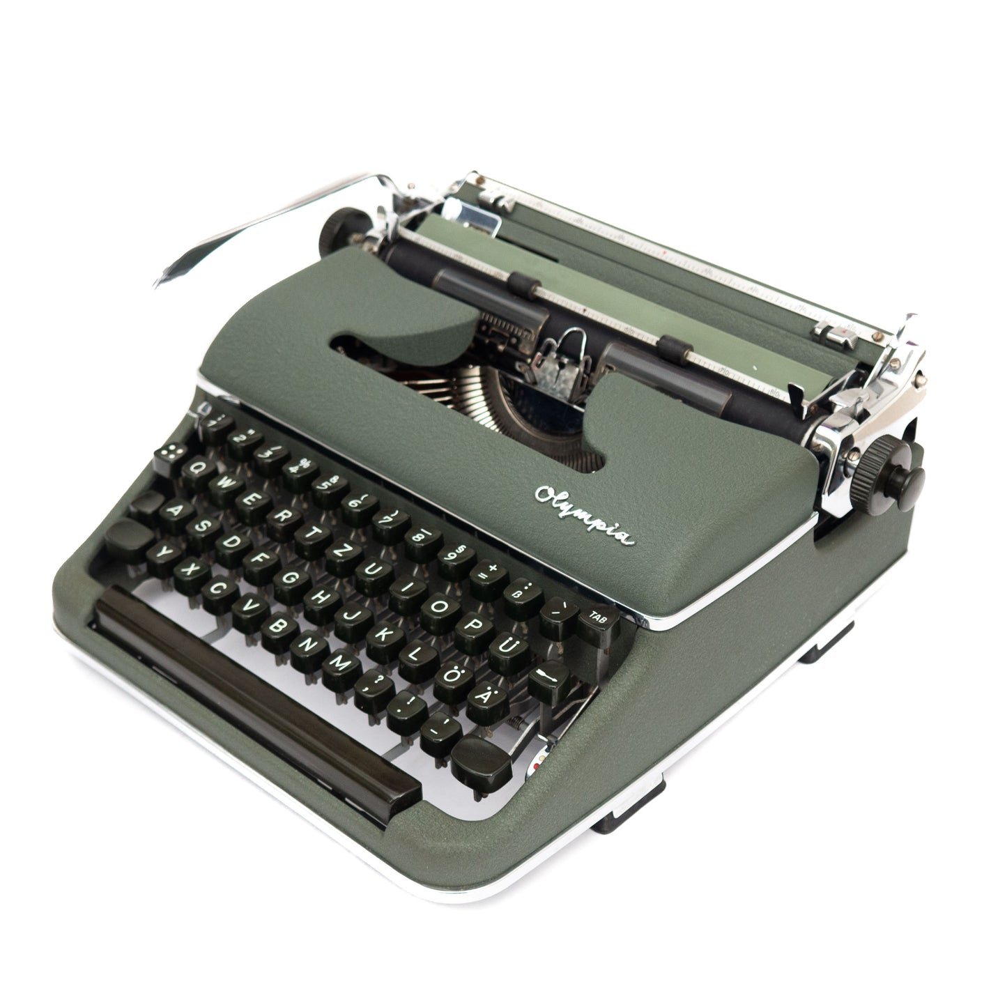 Original Vintage Typewriter Olympia SM3 with Case