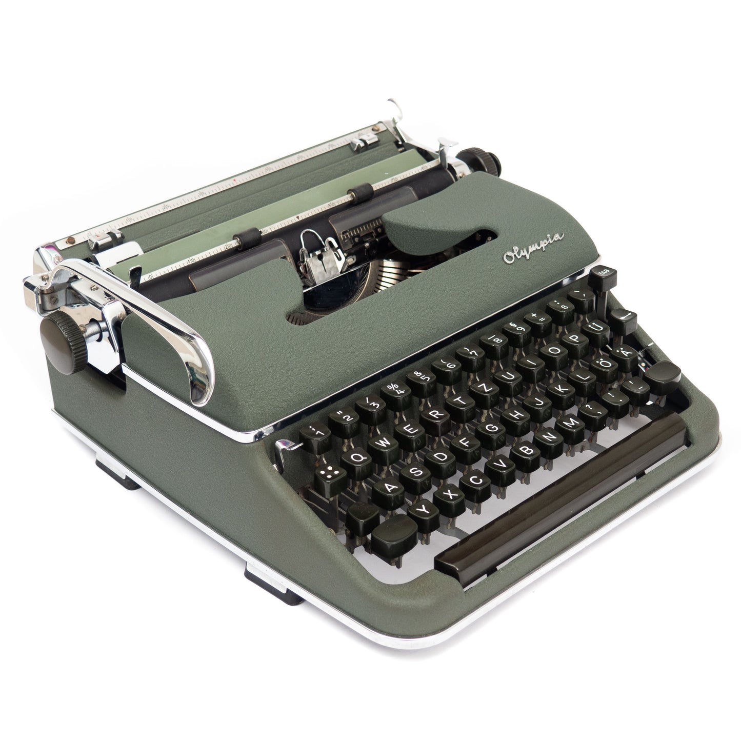 Original Vintage Typewriter Olympia SM3 with Case