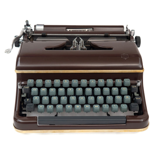 Typewriter Torpedo 18b, Dark Brown