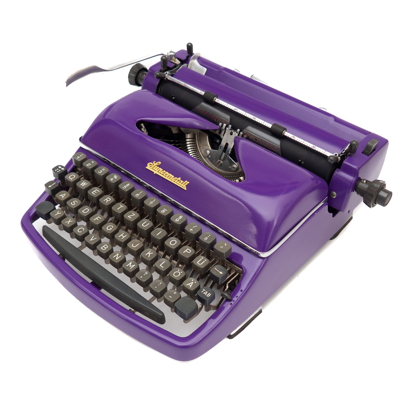 Purple Typewriter Supermetall